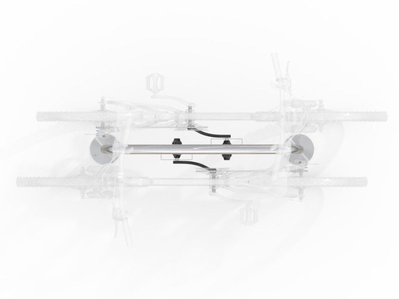 Malena oval bike rack with laser-cut design – photo 5