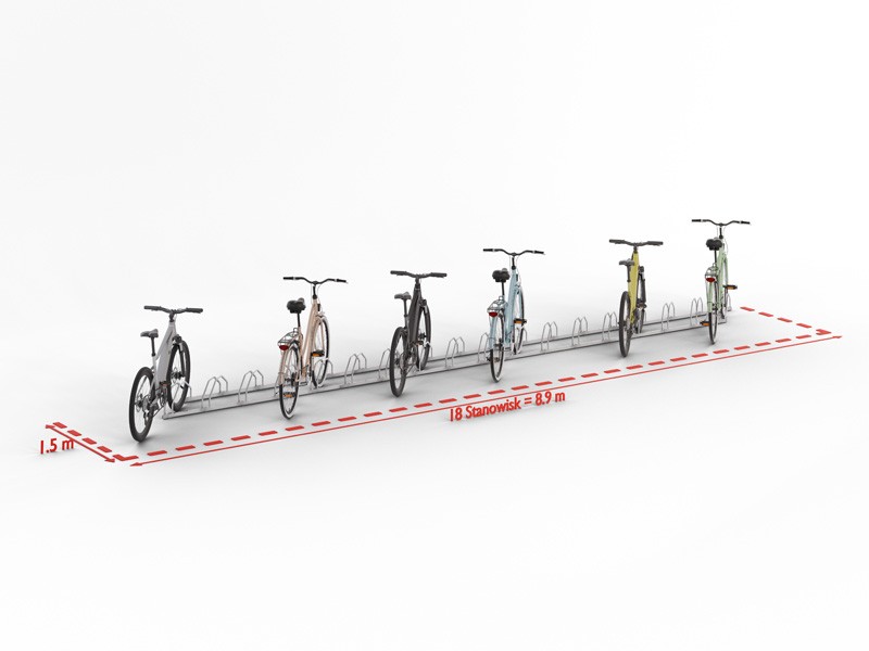 Kornel 18-Space Bike Rack – photo 12