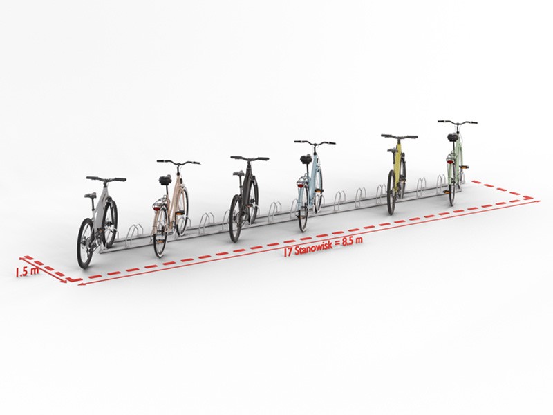 Fahrradständer Kornel 17 Stellplätze – Foto 14