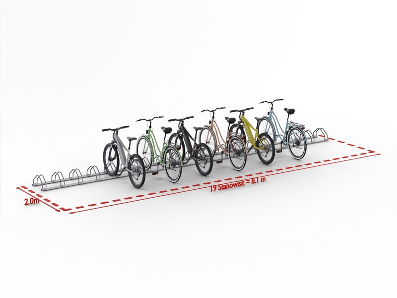 Kornel 19-Space Bike Rack – photo 14