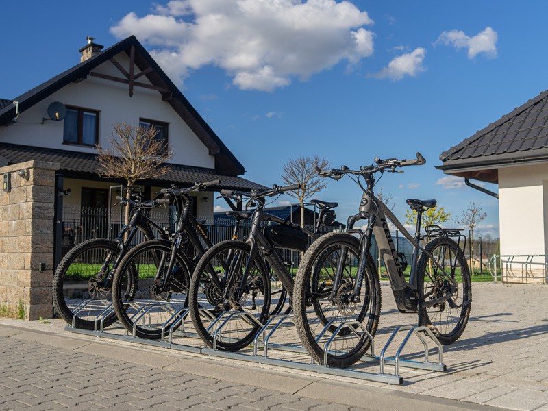 Kornel 12-space stainless steel bike rack – photo 7